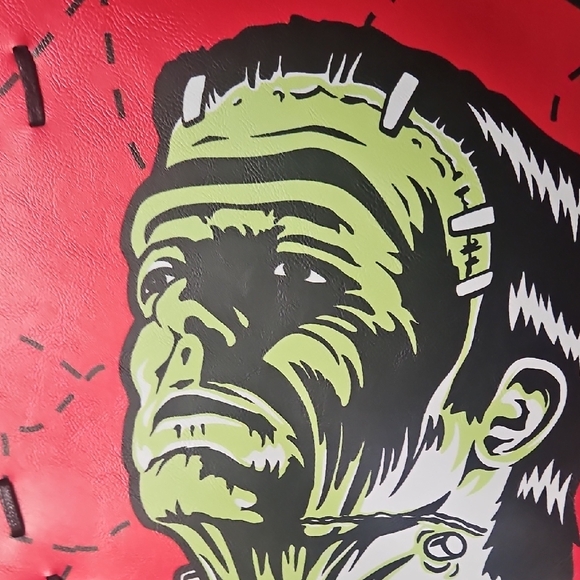 NWOT Dolls Kill X Universal Monsters Red and Black Frankenstein Tote - Picture 10 of 15